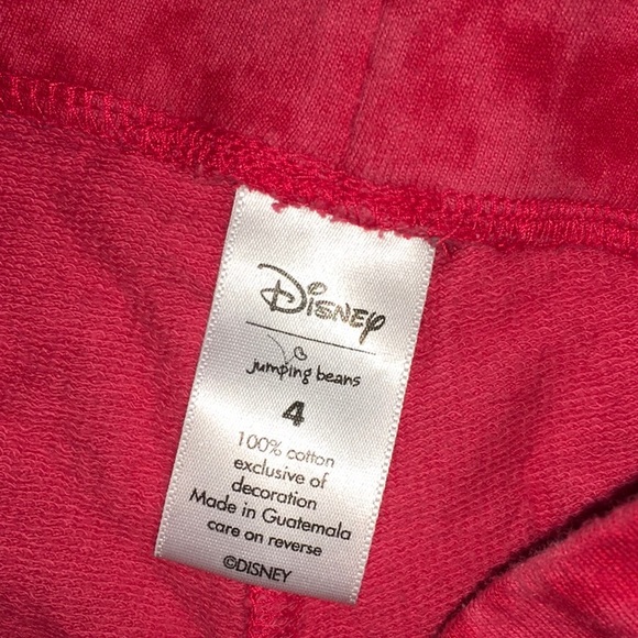 Little girls sz 4 Disney Mickey bling shorts - Picture 2 of 3